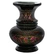 Handmade Urn Shaped Lacquer Vase With Intricate Hand-etched Design (Thailand)