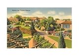 Arizona Inn, Tucson Places Art Poster Print, 17x11