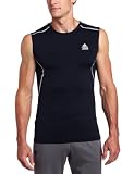 adidas Men's Techfit Fitted Sleeveless Tank Top