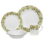 Corelle Impressions 16-Piece Dinnerware Set, Service for 4, Holly