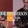 So Near, So Far von Joe Henderson