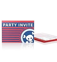 8 Pirate Invitation Cards