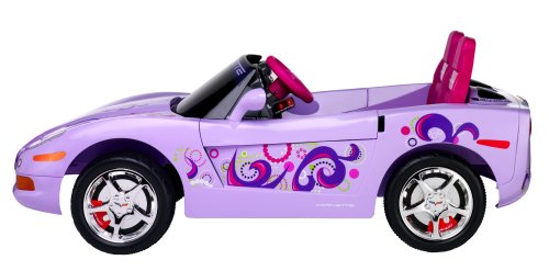 Kid Trax Girls Corvette C6 Electric Ride On