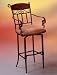Barstool - Pacific Crest Arm Swivel Barstool in Bronze - Pastel - PF-217-BF-30