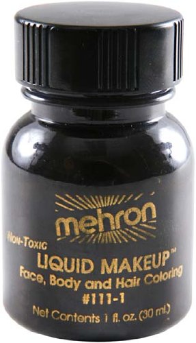 Black Airbrush Make-Up