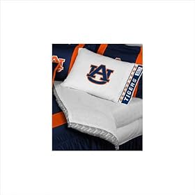 Auburn University Queen Sheet Set