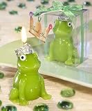 Fairytale Frog Prince Candle Wedding Favors, 36