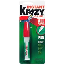 Krazy Glue KG82448R Instant Crazy Glue All Purpose Pen 0.106-Ounce