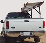 Strong Ender Side Mount Ladder Rack Black Powder Coat Ford F250+ 1999 to 2008 (SuperDuty) All