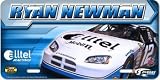 Ryan Newman Nascar License Plate