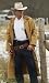 Duster Coat Mustard with contrasting Brown Collar