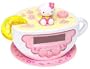 HELLO KITTY Digital AM/FM Clock Radio with Night Light