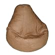 Cambridge Adult Size Pecan Bean Bag Chair By Elite Furniture
