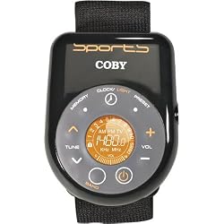 Coby CX-96 All Weather Sport PLL AM/FM Radio with Arm Band