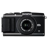 Olympus PEN E-P3 12.3 MP Live MOS Interchangeable Lens Camera with 14-42mm Zoom Lens (Black)