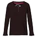 Moss BG Henly Knit Top - Black