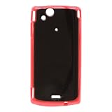 Colors Case for Xperia arc SO-01C / カラーズケース[ブラック+レッド：CCD001-BK/RD]