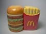 McDonalds Big Mac Salt and Pepper Shaker Set Shakers Gift Boxed
