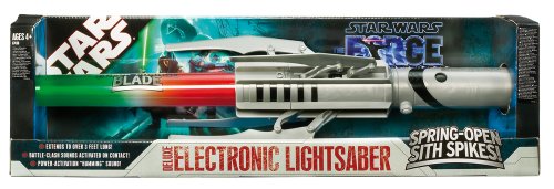 Childrens Toyshop  Spielwaren : Hasbro 87436265 - Deluxe Force Unleashed Lichtschwert