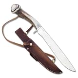 Silver Stag Bushmate Crown Hunting Bowie