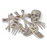 Beistle 12-Pack Bag of Bones, 6-Inch to 16-Inch Beistle 12-Pack Bag of Bones, 6-Inch to 16-Inch
