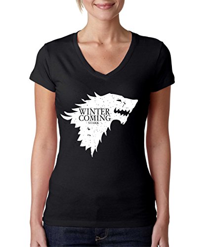 Allntrends Women's V Shirt Winter Is Coming