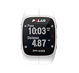 Polar M400 GPS Sports Watch without Heart Rate Monitor, White