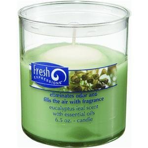 Image of Candle-Lite 3250806 Fresh Expressions 6.5 Oz. Jar Candle (Pack of 4)