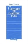 Critique de l'anxi�t� pure