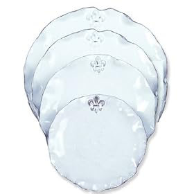 Fleur De Lis Charger by Cross