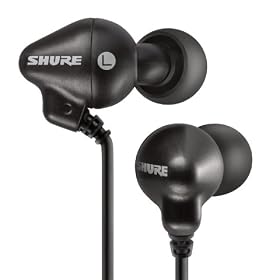 Shure E2c Sound Isolating Earphones Colour BLACK