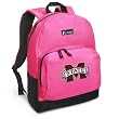 Mississippi State University Backpack Pink Mississippi State for Travel, Daypack CUTE School Bags Best Unique Cute Gifts for Girls, Students Ladies -