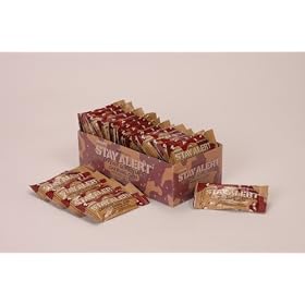 STAY ALERT Military Caffeine Energy Gum - CINNAMON - TRAY (24 packs 5pc) NOW IN ARCTIC MINT !!! - 100 mg Caffeine per piece