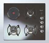 Whirlpool - AKM 404 NB - Table de Cuisson Mixte - 58 cm - Noir