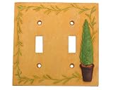 Tuscany Double Switchplate