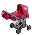 Knorr 61888 - Kyra Puppenwagen mit Schmetterling