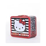 Hello Kitty Striped Bows Metal Lunch Box