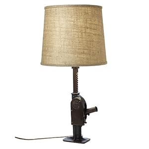  Table Lamp on Amazon Com  Vintage Car Jack Table Lamp  Home Improvement