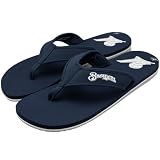 Reebok Milwaukee Brewers Navy Blue Summertime Flip Flops