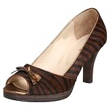 ALL BLACK Women's 3NY-74 Peep Toe Pump