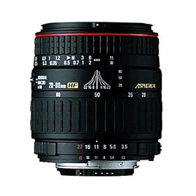 Sigma 28-80mm F3.5-5.6 Aspherical Macro HF Lens for Sigma SLR Cameras