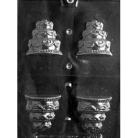 Buy 3d WEDDING CAKE Wedding Candy Mold Chocolate now!