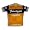 World Jersey's Men's Formaggio Retro 1960 Gold Short Sleeve Cycling Jersey (M)