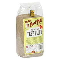 Bob's Red Mill Whole Grain Teff Flour, 24-Ounce Packages (Pack of 4)