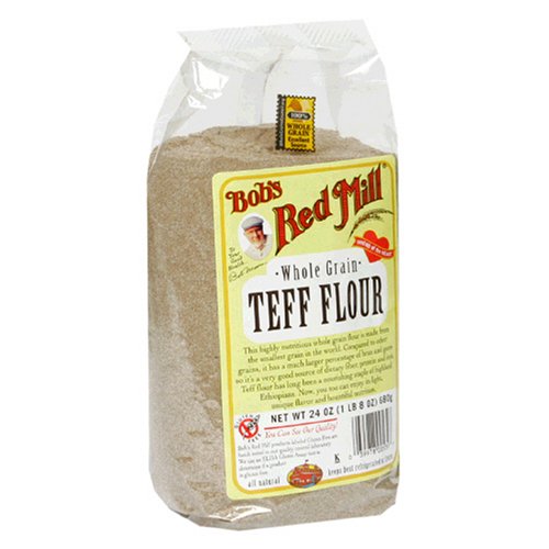 Bob's Red Mill Whole Grain Teff Flour, 24-Ounce Packages (Pack of 4)