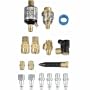 Northern Industrial Tools Air Tool Accessory Kit - 16-Pc. Set, 1/4in. Inlet Size
