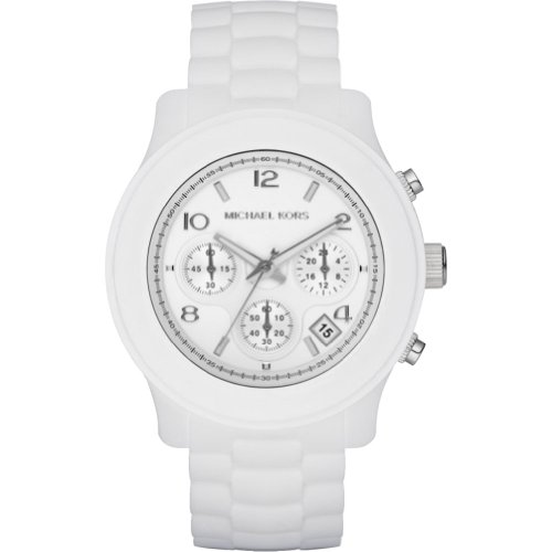 Best Price Michael Kors Watches Michael Kors Ladies Sport Chronograph White Dial Watch