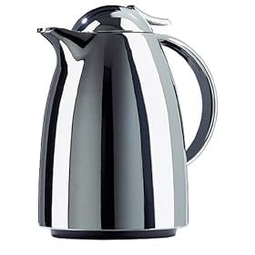 Emsa AUBERGE 6246516 Thermos Quick Tip, 0,65 L, cromo