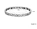 Jewelrywe Charm Bling Womens Ladies Stainless Steel Magnetic Bracelet 20cm Christmas Gift