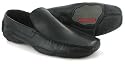Base "Rebel" Mens Leather Loafers - Black